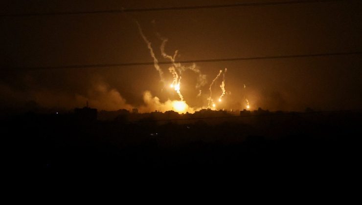 Gazze yoğun bombardıman altında!