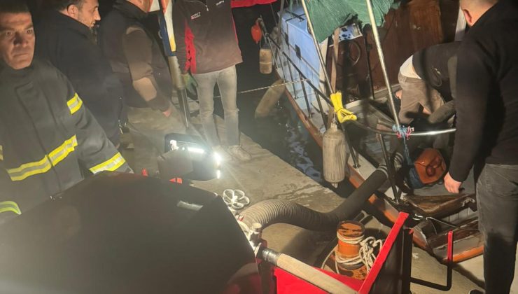 İskele Kaplıca Limanı’nda tekne kazası