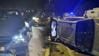 Girne Çevre Yolu’nda meydana gelen trafik kazasında 6 yaralı