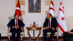 Cumhurbaşkanı Ersin Tatar, TBMM heyetini kabul etti