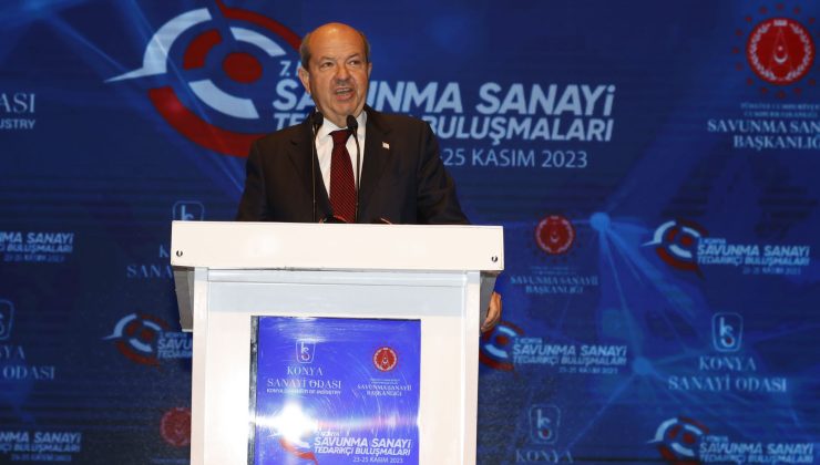 Cumhurbaşkanı Tatar Konya’da… Tatar, 7. Konya Savunma Sanayi Tedarikçi Buluşmaları’na katıldı