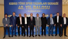 Cumhurbaşkanı Ersin Tatar, KTSYD’nin 40’ncı Yıl Balosu’na katıldı