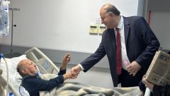 Sağlık Bakanı Dinçyürek:” Yeni yılda hastalarımızı Yeni Girne Hastanesi’nde ziyaret edeceğiz”