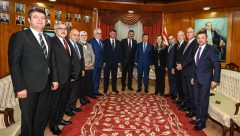Başbakan Üstel, Türkiye – KKTC Parlamentolar Arası  Dostluk Grubu’nu kabul etti