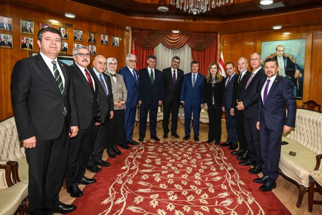 Başbakan Üstel, Türkiye – KKTC Parlamentolar Arası  Dostluk Grubu’nu kabul etti