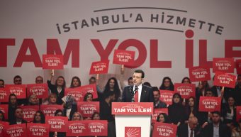 CHP’nin İBB adayı Ekrem İmamoğlu seçim kampanyasına başladı