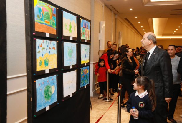 Cumhurbaşkanı Tatar, sergi açılışına katıldı