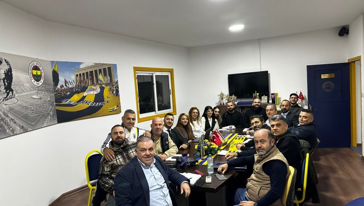 KKTC Fenerbahçeliler Derneği’nde yeni yönetimin görev dağılımı yapıldı… Başkan Tolga Ahmet Raşit…