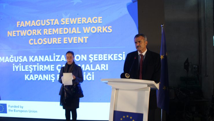 Gazimağusa Belediye Başkanı Uluçay: “Yapılan kanalizasyonun şehrimiz için çok önemli olduğunun bilincindeyiz”