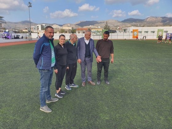 Hasan Taçoy, Değirmenlik Sadık Cemil Stadı’nın “futbol oynamaya müsait olmadığını” söyledi