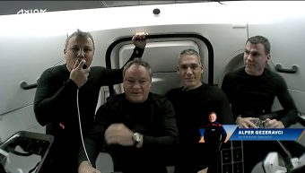 İlk Türk astronot Gezeravcı’nın uzaydaki ilk sözü Ulu Önder Atatürk’ün “İstikbal göklerdedir” oldu