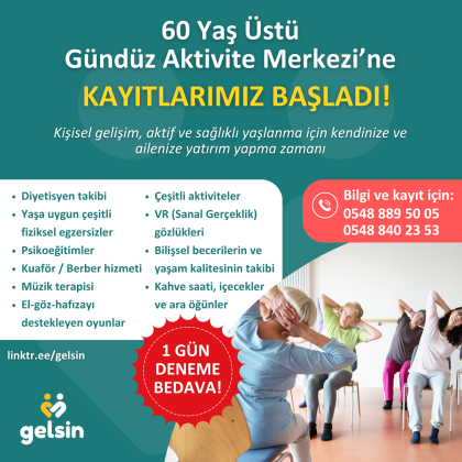 KKTC’nin ilk 60 Yaş Üstü Gündüz Aktivite Merkezi için ön kayıtlar başladı