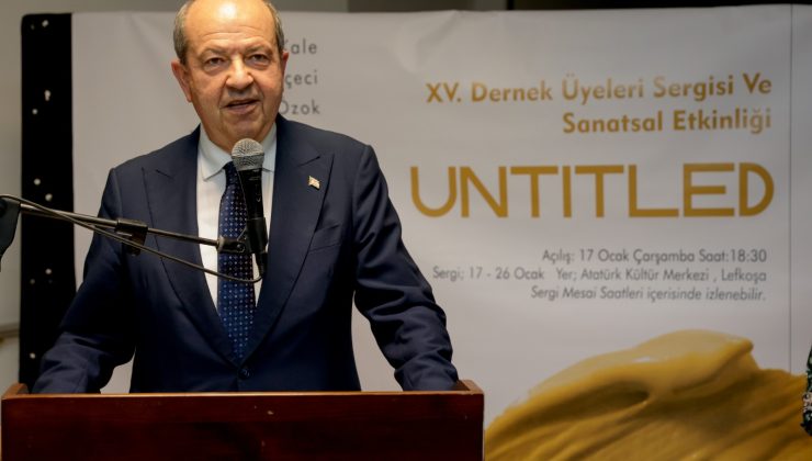 Cumhurbaşkanı Tatar, Kuzey Kıbrıs Seramikçiler Derneği’nin 15’inci Dernek Üyeleri Sergisi’ne katıldı