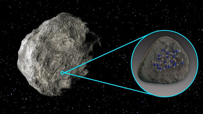 Bilim insanları ilk defa iki asteroidin yüzeyinde su bulunduğunu tespit etti