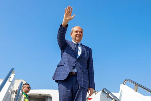 Cumhurbaşkanı Ersin Tatar adadan ayrıldı