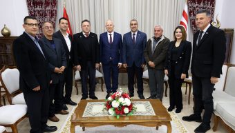 Töre, Baf Türk Birliği Yönetim Kurulu’nu kabul etti