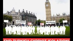 İngiltere’deki Kıbrıslı Türkler bugün İngiliz Parlamentosu önünde ambargolara karşı protesto düzenleyecek