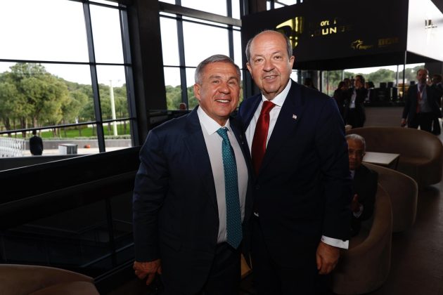 Cumhurbaşkanı Tatar, Tataristan Cumhuriyeti Devlet Başkanı ile görüştü