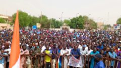 Nijer’de ABD karşıtı gösteri düzenlendi