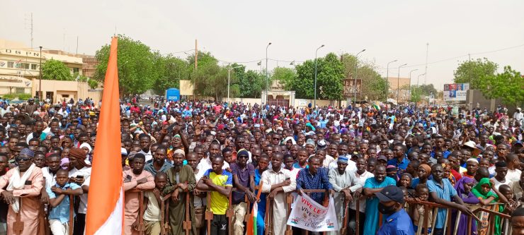 Nijer’de ABD karşıtı gösteri düzenlendi