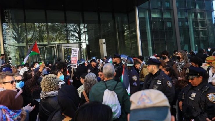 Ohio Eyalet Üniversitesi’ndeki Filistin’e destek gösterilerinde 36 kişi gözaltına alındı