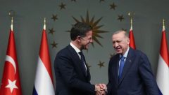 TC Cumhurbaşkanı Erdoğan, Hollanda Başbakanı Rutte ile görüştü