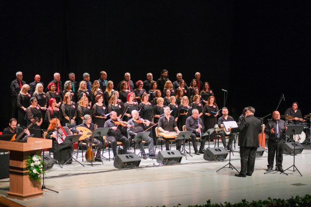 Gazimağusa Belediyesi Türk Müziği Korosu  konser verdi