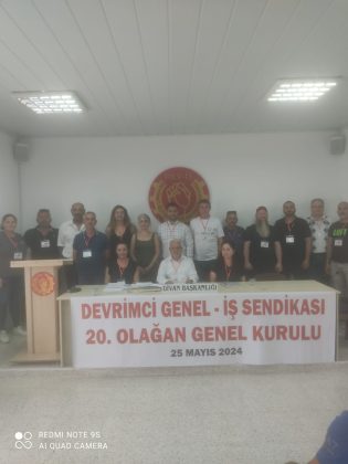 Genel-İş Sendikasının 20. Olağan Genel Kurulu yapıldı