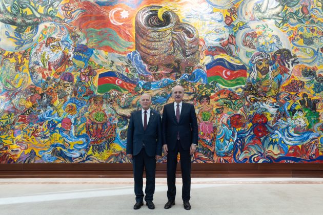 Cumhuriyet Meclisi Başkanı Töre TBMM Başkanı Kurtulmuş ile görüştü