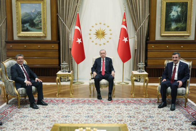 Başbakan Ünal Üstel, Cumhurbaşkanı Erdoğan ile Ankara’da önemli bir görüşme gerçekleştirdi