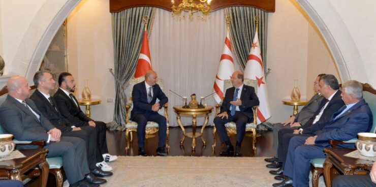 Cumhurbaşkanı Tatar, Bartın Ticaret heyetini ağırladı