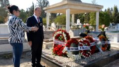 Cumhurbaşkanı Ersin Tatar, Kemal Deniz’in anma törenine katıldı