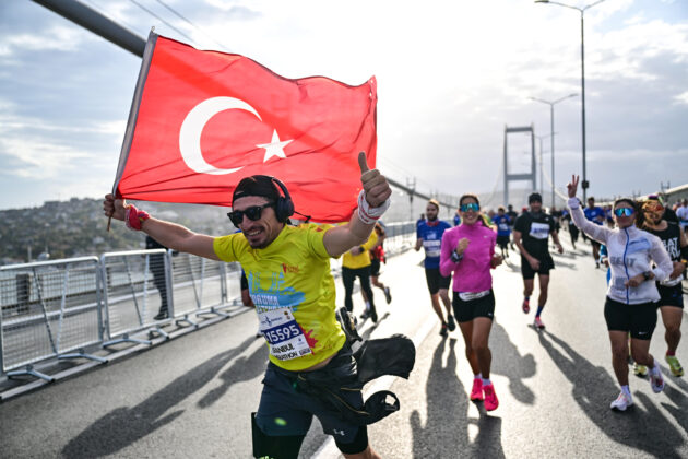 46. İstanbul maratonu ödül töreni Sultanahmet’te gerçekleşti