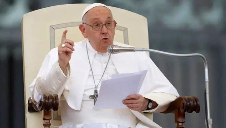 Papa Franciscus: Gazze’de yaşananlar soykırım özellikleri taşıyor olabilir
