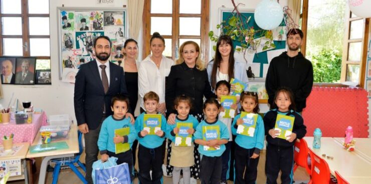 Sibel Tatar, Beylerbeyi Anaokulu’nda eğitime destek verdi