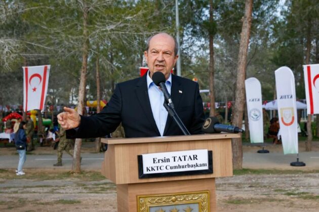 Cumhurbaşkanı Ersin Tatar, fidan dikme etkinliğine katıldı